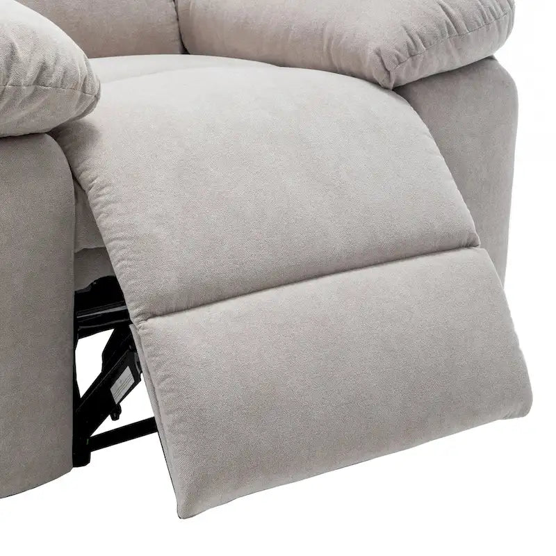Sillón reclinable eléctrico con masaje y calefacción ajustables