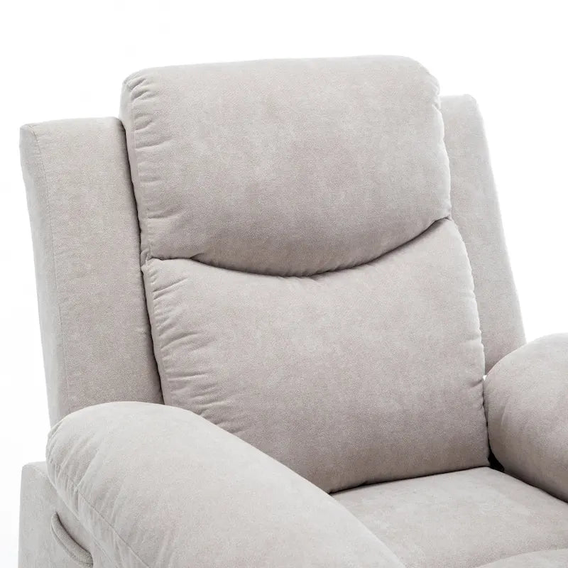 Sillón reclinable eléctrico con masaje y calefacción ajustables