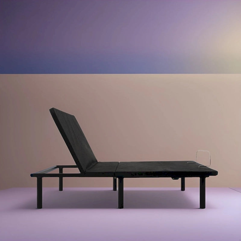 Cadre de lit réglable Serenity pour un sommeil profond, avec inclinaison de la tête et des pieds, 7 positions réglables et télécommande sans fil
