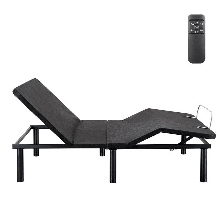 Cadre de lit réglable Serenity pour un sommeil profond, avec inclinaison de la tête et des pieds, 7 positions réglables et télécommande sans fil