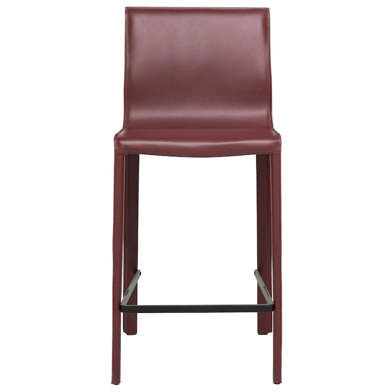 Moderner Barhocker aus Leder
