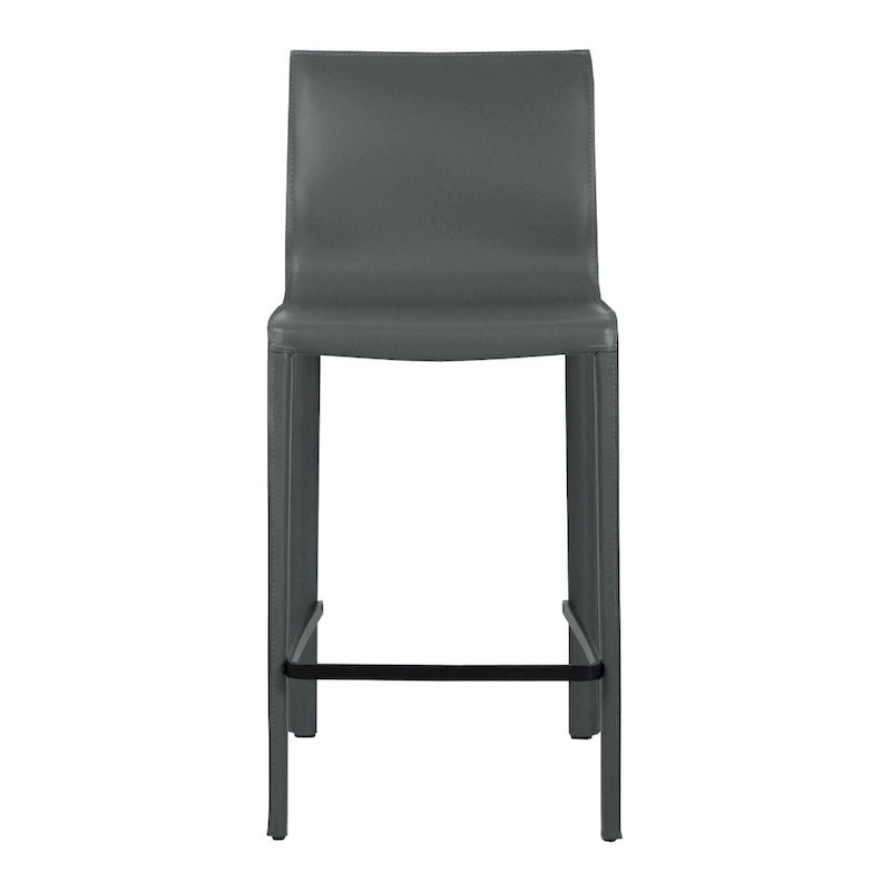 Moderner Barhocker aus Leder
