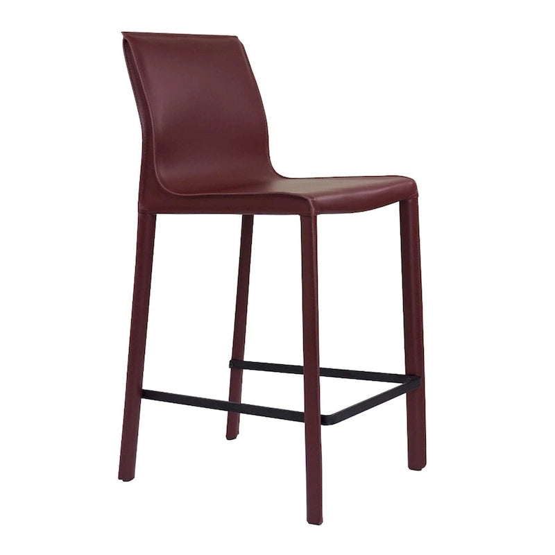 Moderner Barhocker aus Leder