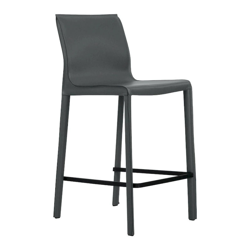 Moderner Barhocker aus Leder