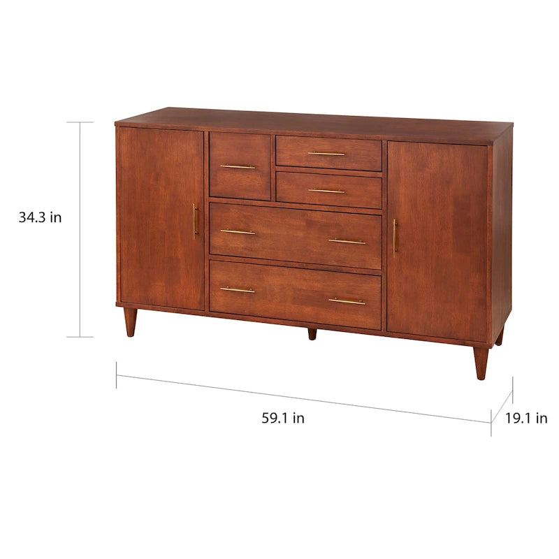 Buffet/enfilade de style milieu du siècle