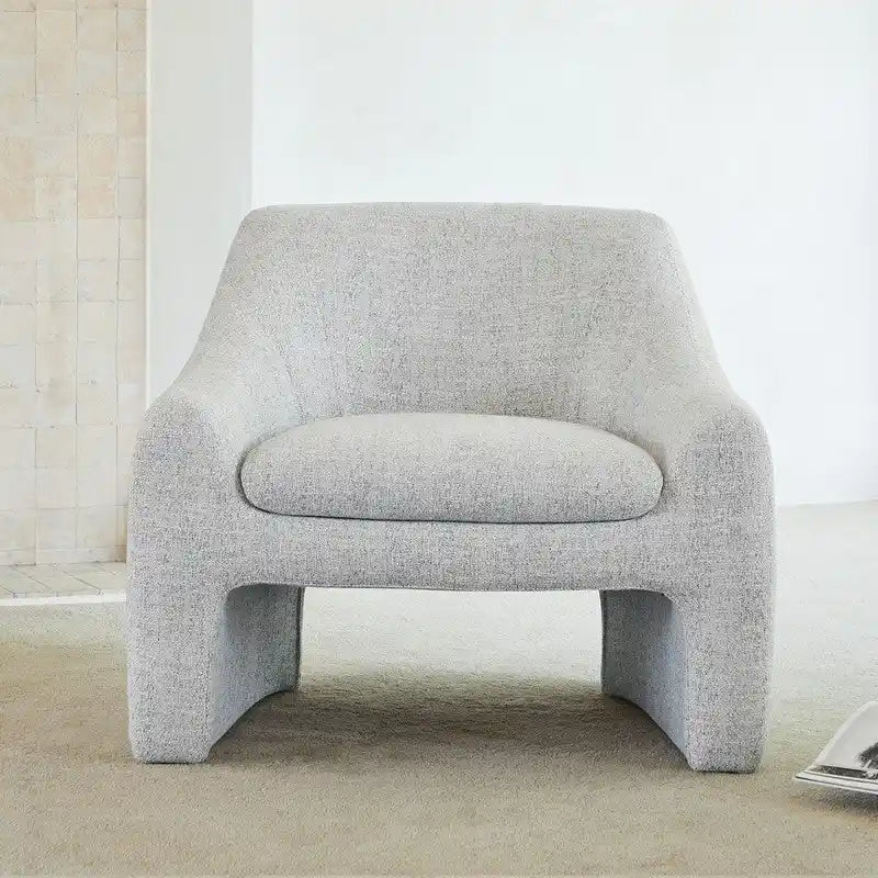 Fauteuil d’appoint moderne grand format
