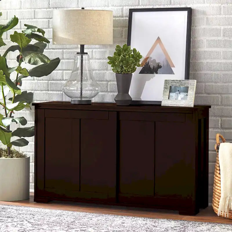Stapelbares Buffet/Sideboard mit Schiebetüren