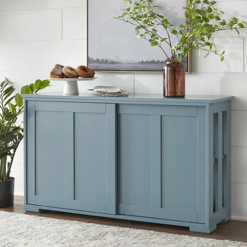 Stapelbares Buffet/Sideboard mit Schiebetüren