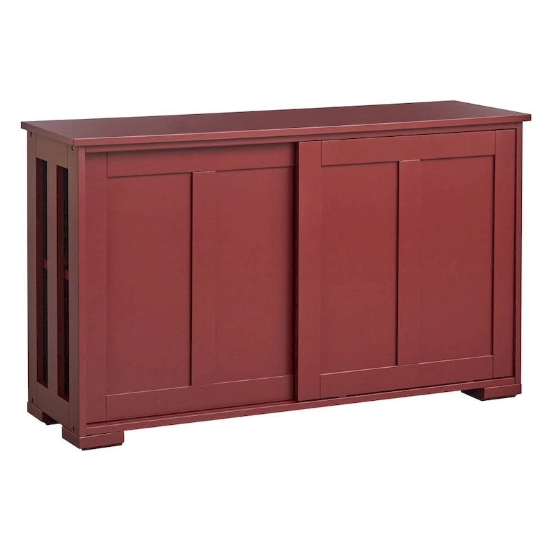 Stapelbares Buffet/Sideboard mit Schiebetüren