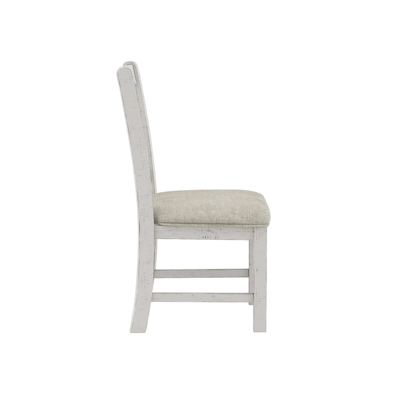 Chaises de salle à manger en bois style champêtre Sylmer (lot de 2)