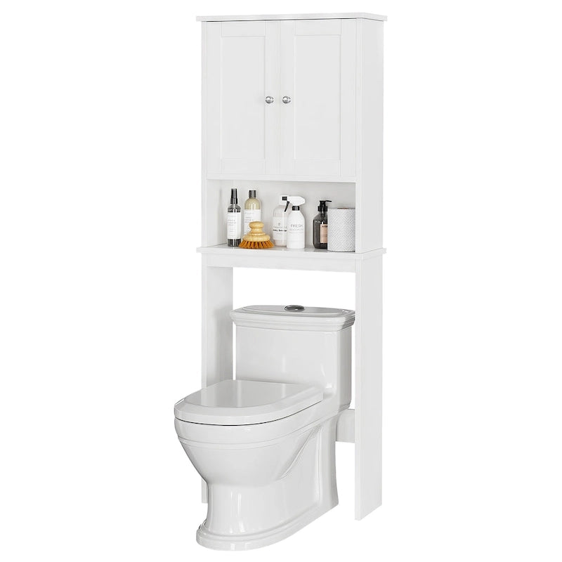 Aufbewahrungsschrank über der Toilette
