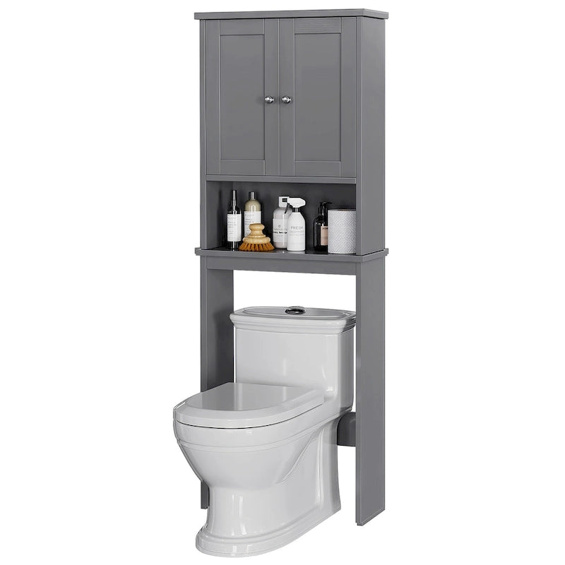 Aufbewahrungsschrank über der Toilette