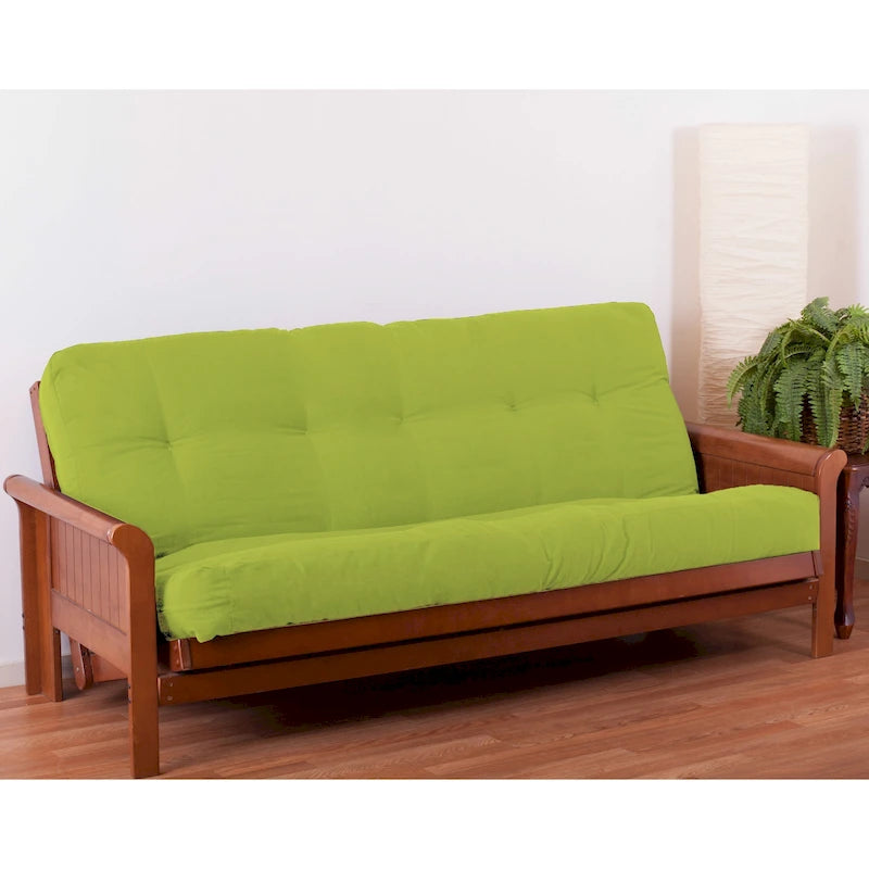 Matelas futon en sergé épais de 8 pouces (1 place, double ou queen)