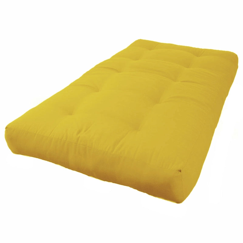 8 Zoll dicke Futonmatratze aus Twill (Einzel-, Doppel- oder Queen-Size)