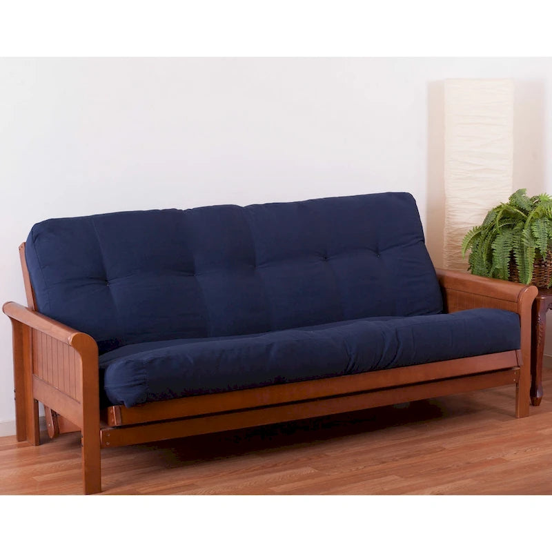 8 Zoll dicke Futonmatratze aus Twill (Einzel-, Doppel- oder Queen-Size)