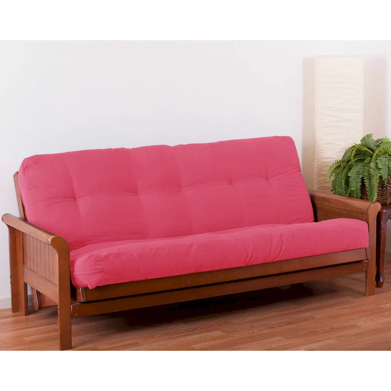 8 Zoll dicke Futonmatratze aus Twill (Einzel-, Doppel- oder Queen-Size)