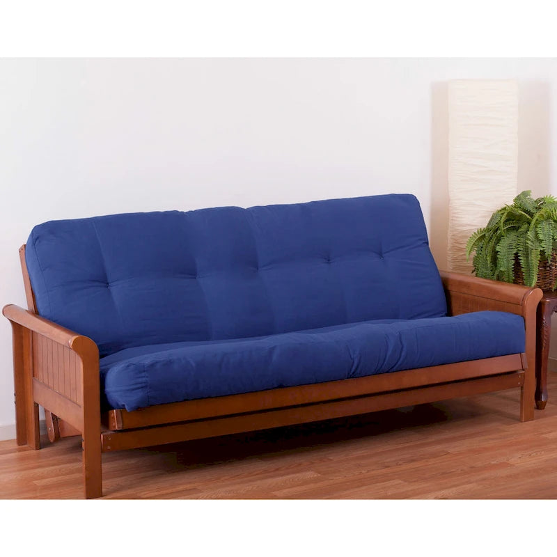 8 Zoll dicke Futonmatratze aus Twill (Einzel-, Doppel- oder Queen-Size)