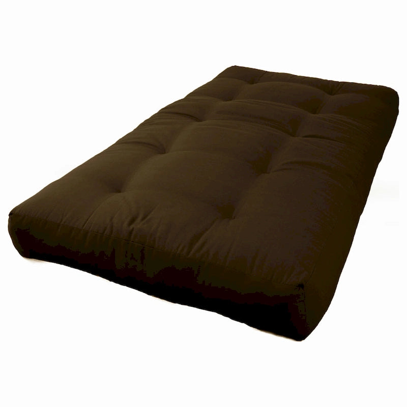 8 Zoll dicke Futonmatratze aus Twill (Einzel-, Doppel- oder Queen-Size)