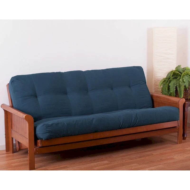 8 Zoll dicke Futonmatratze aus Twill (Einzel-, Doppel- oder Queen-Size)
