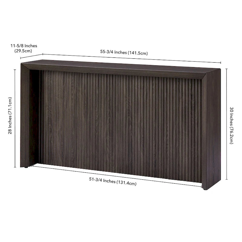 Table console rectangulaire de 56 de largeur - 55.75 de largeur