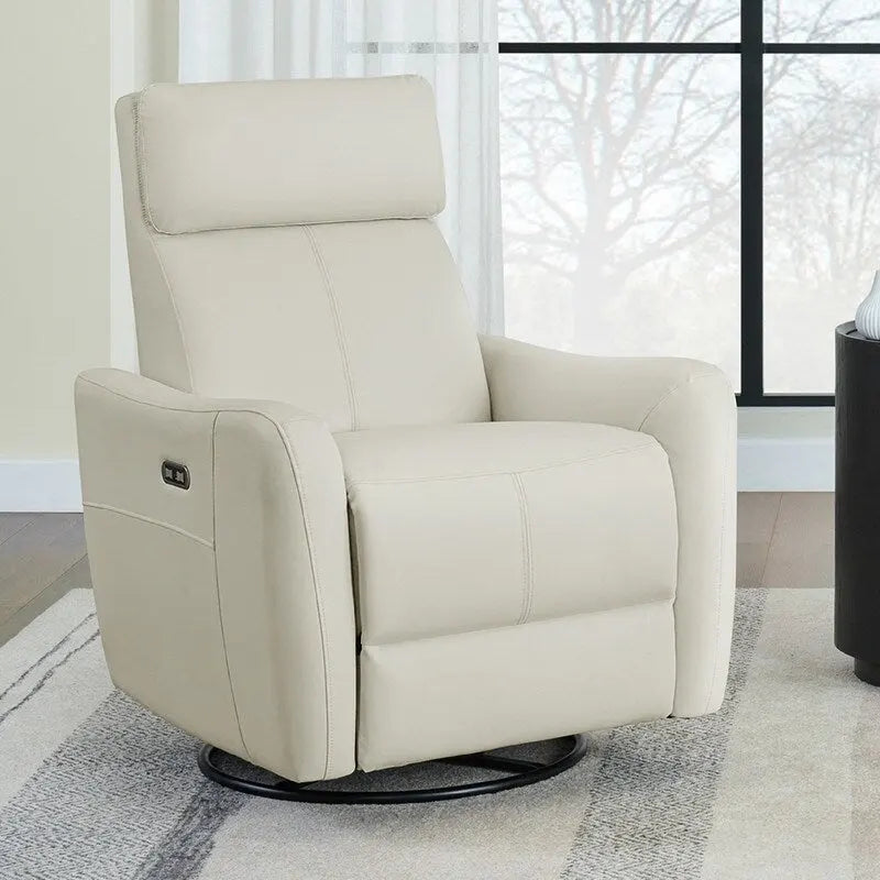 Fauteuil inclinable pivotant à bascule électrique, fauteuil d’allaitement inclinable