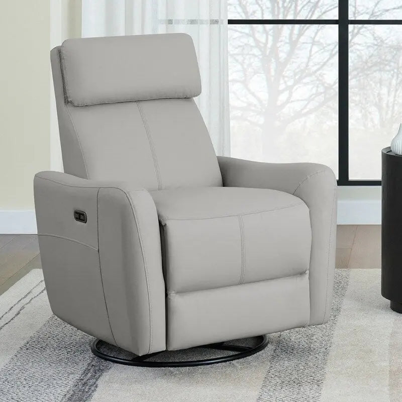 Fauteuil inclinable pivotant à bascule électrique, fauteuil d’allaitement inclinable