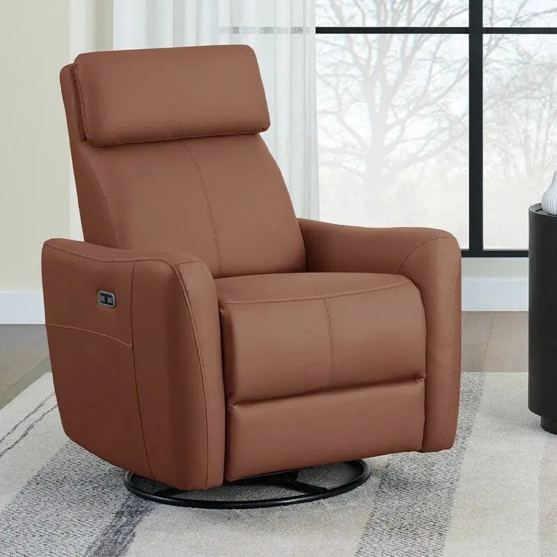 Fauteuil inclinable pivotant à bascule électrique, fauteuil d’allaitement inclinable