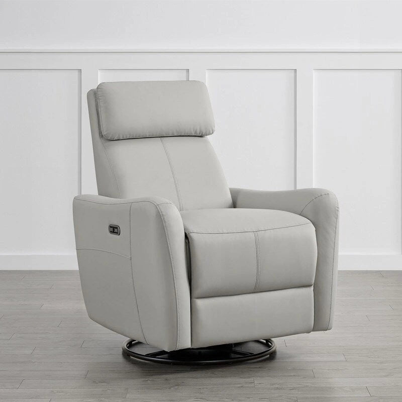 Fauteuil inclinable pivotant à bascule électrique, fauteuil d’allaitement inclinable