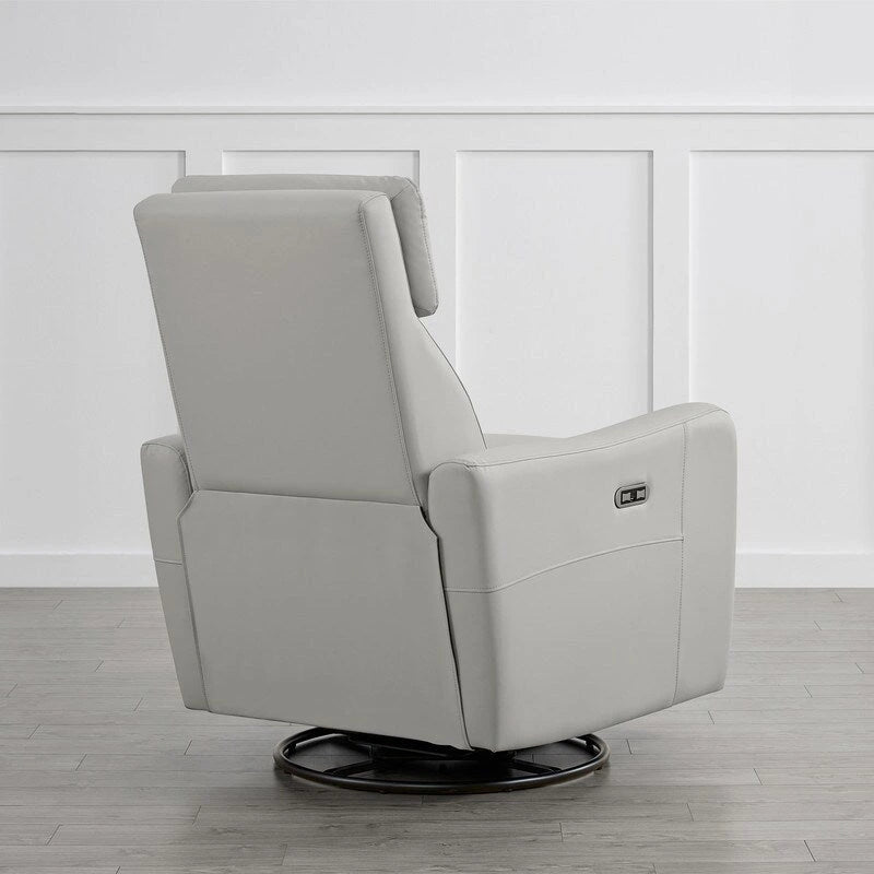 Fauteuil inclinable pivotant à bascule électrique, fauteuil d’allaitement inclinable