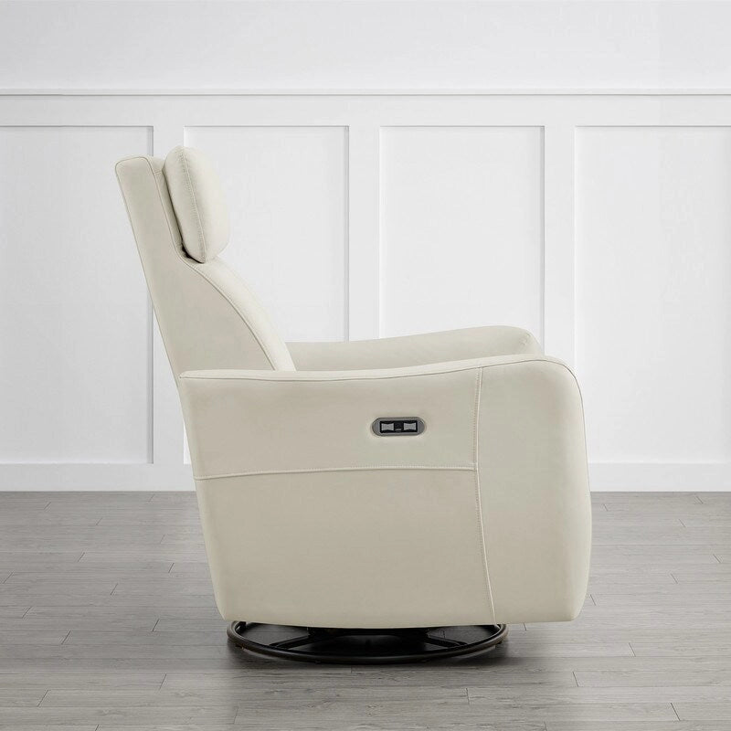 Fauteuil inclinable pivotant à bascule électrique, fauteuil d’allaitement inclinable