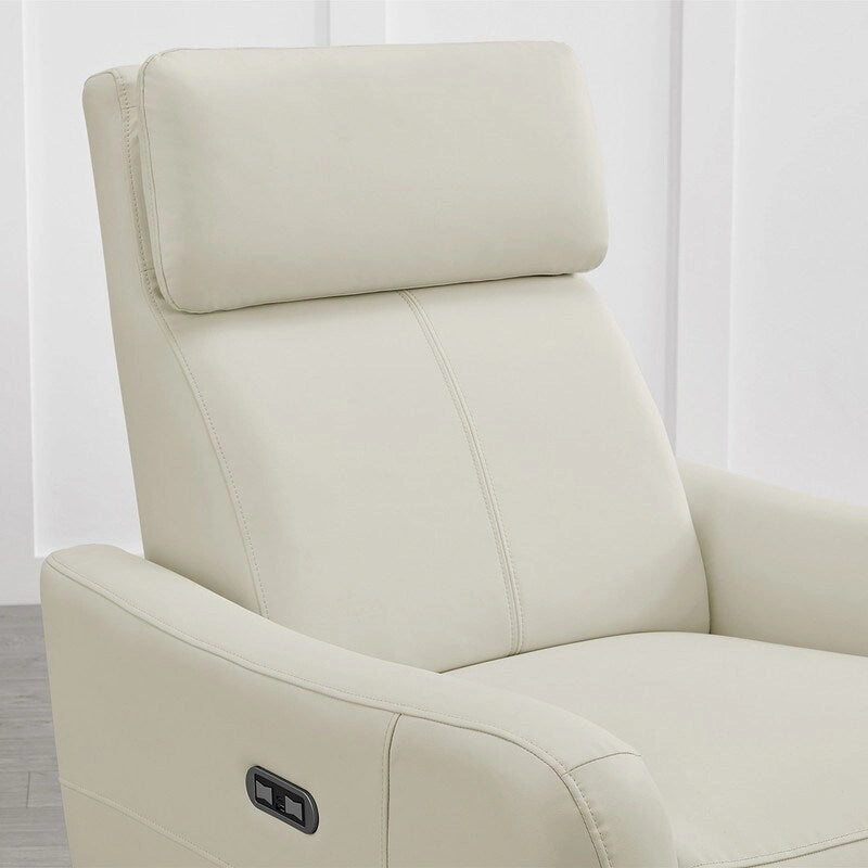 Fauteuil inclinable pivotant à bascule électrique, fauteuil d’allaitement inclinable