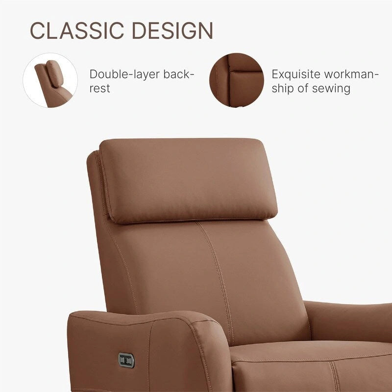Fauteuil inclinable pivotant à bascule électrique, fauteuil d’allaitement inclinable