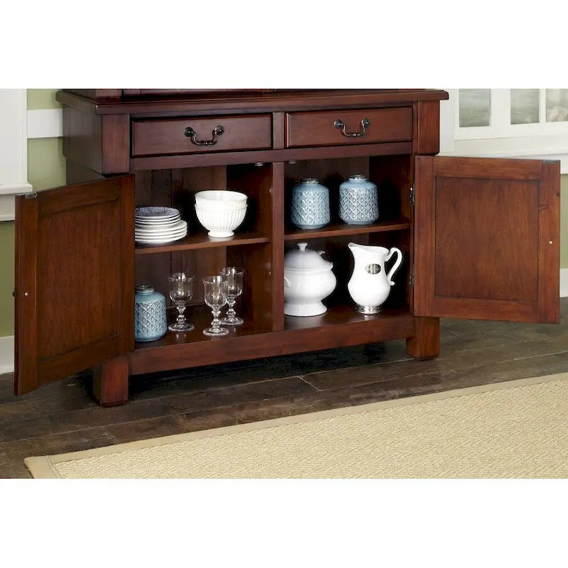 Buffet rustique en cerisier