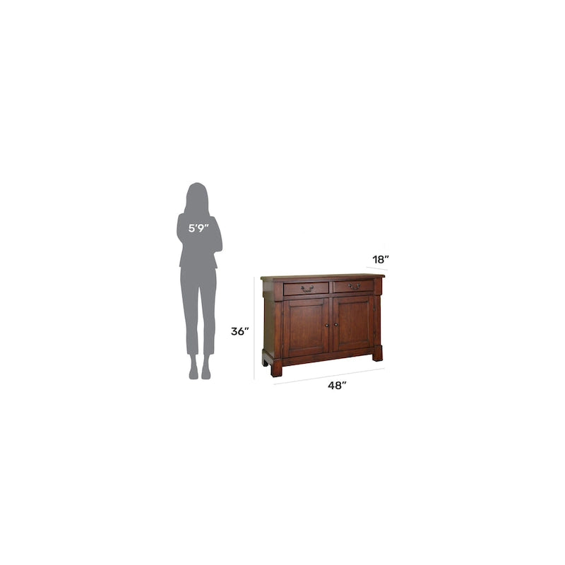 Rustikales Kirschholz-Buffet